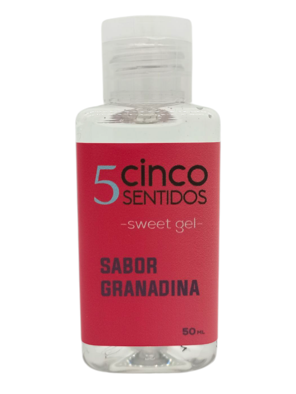 Producto - GEL COMESTIBLE SABOR GRANADINA 50ML. 5SGGRANADINA