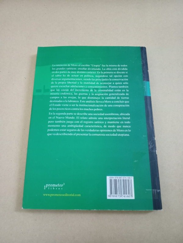 Producto - Utopía - Thomas Moro - Prometeo 2007 - 1