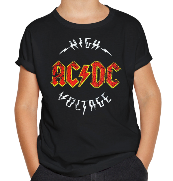 Producto - Remera AC DC High Voltage - TALLE 8