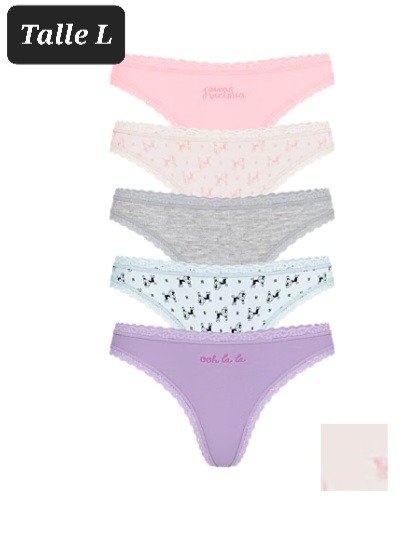 Producto - Pack de 5 less victoria's Secrets talle M