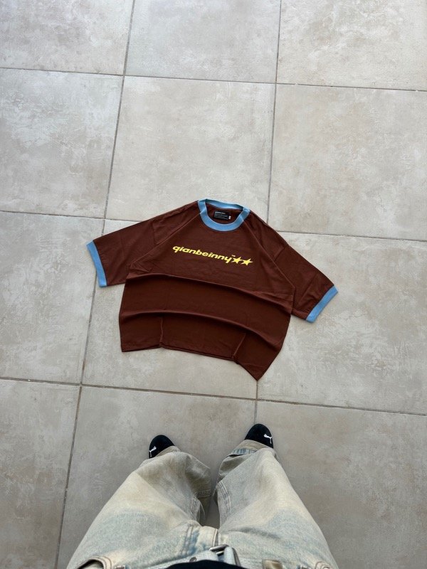 Producto - TSHIRT QIAN CHOCO BLUE