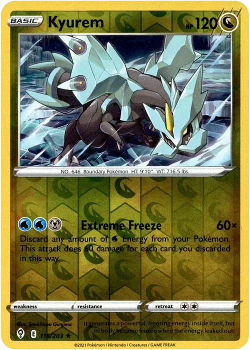 Producto - Kyurem - 116/203 - Evolving Skies - Reverse Holo