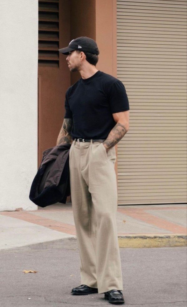 Producto - Pantalon sastrero beige