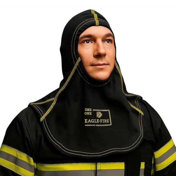 Producto - Capucha Ignífuga Monja Retardante Eagle Fire PR1500 One on One Negro