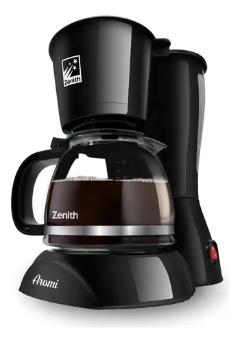 Producto - CAFETERA ELÉCTRICA ZENITH AROMI 1.2L LAVABLE ANTIGOTEO FILTR COLOR NEGRO