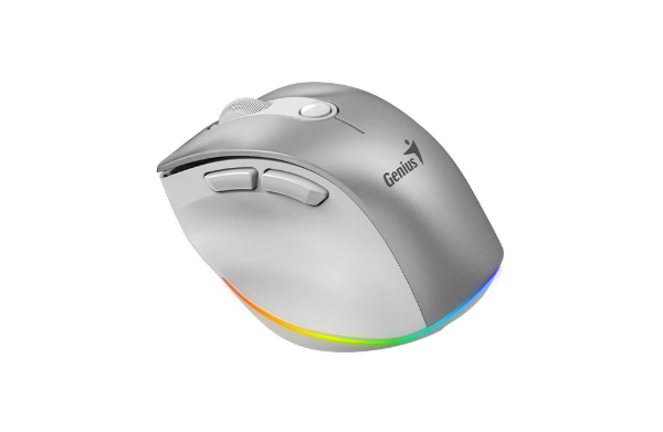 Producto - Mouse optico -bluetooth 5.0/wireless 2.4ghz -800dpi/2400dpi -bat 500mAp recargab