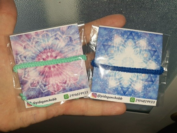 Producto - Pulsera trenzada de un color (hilo enc)