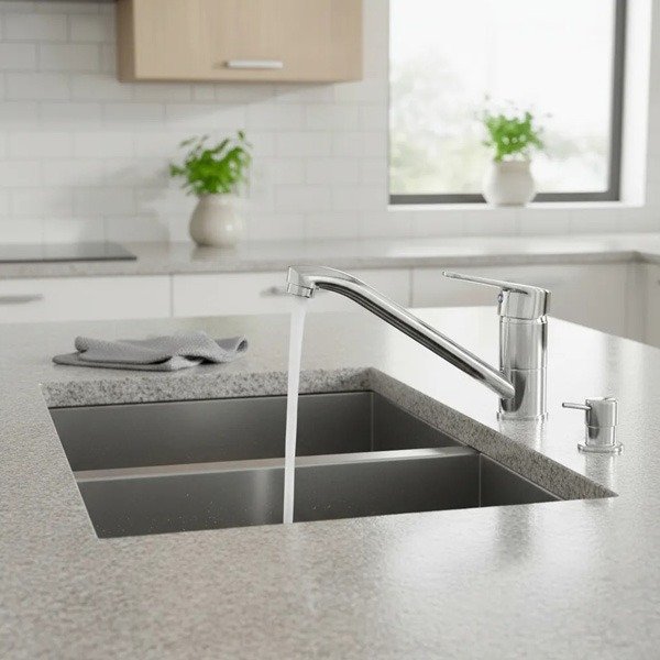 Producto - Griferia Mesada Cocina Fv Compacta 0411.01/m4 Color Cromo