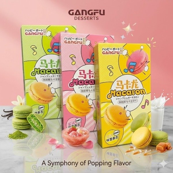 Producto - Macarrones con Caramelo Gangfu (ingrese para elegir sabor)