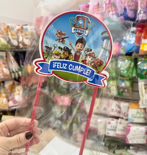 Producto - Paw Patrol Topper torta