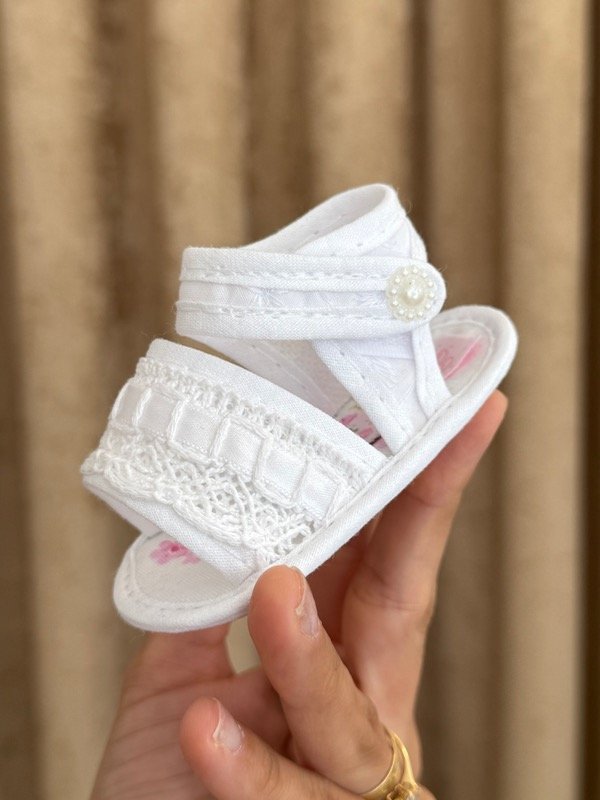 Producto - Sandalia Puntilla Blanca