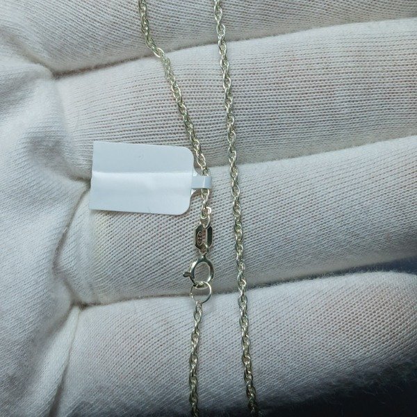 Producto - Cadena Turbillon Plata 925 - 50 cm fina - 0