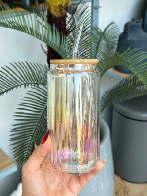 Producto - Vaso bamboo tornasol