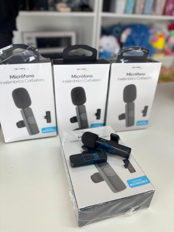 Producto - MICROFONO CORBATERO NETMAK