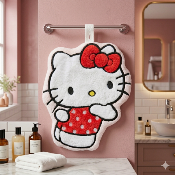 Producto - Toallita de mano Kitty y sus amigos por unidad