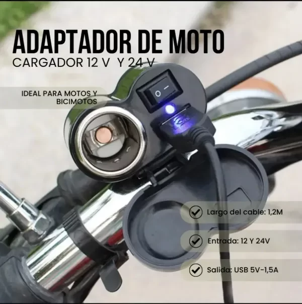 Producto - Cargador Toma 12v Usb Gps Celular Adaptador