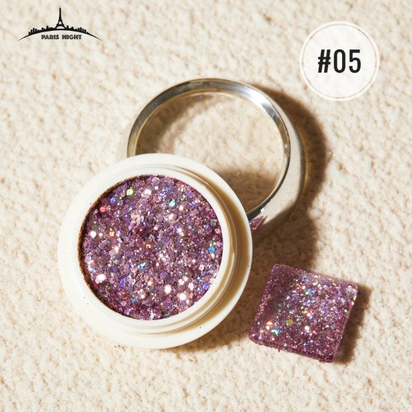 Producto - Glitter Pluma de Pavo #05