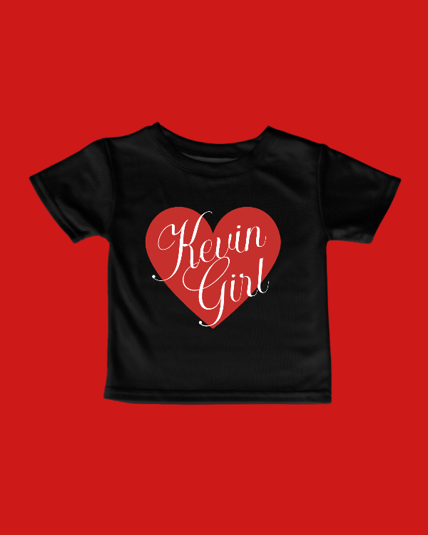 Kevin girl baby tee