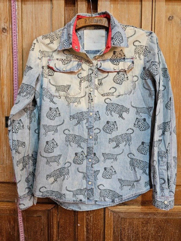 Producto - Camisa Agustina Saquer Jean t.m