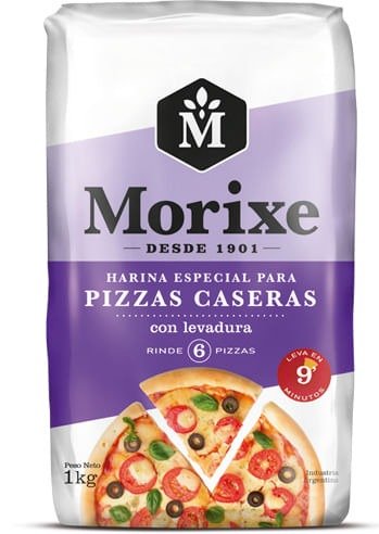 Producto - HARINA MORIXE C/LEV  PIZZA 1kg
