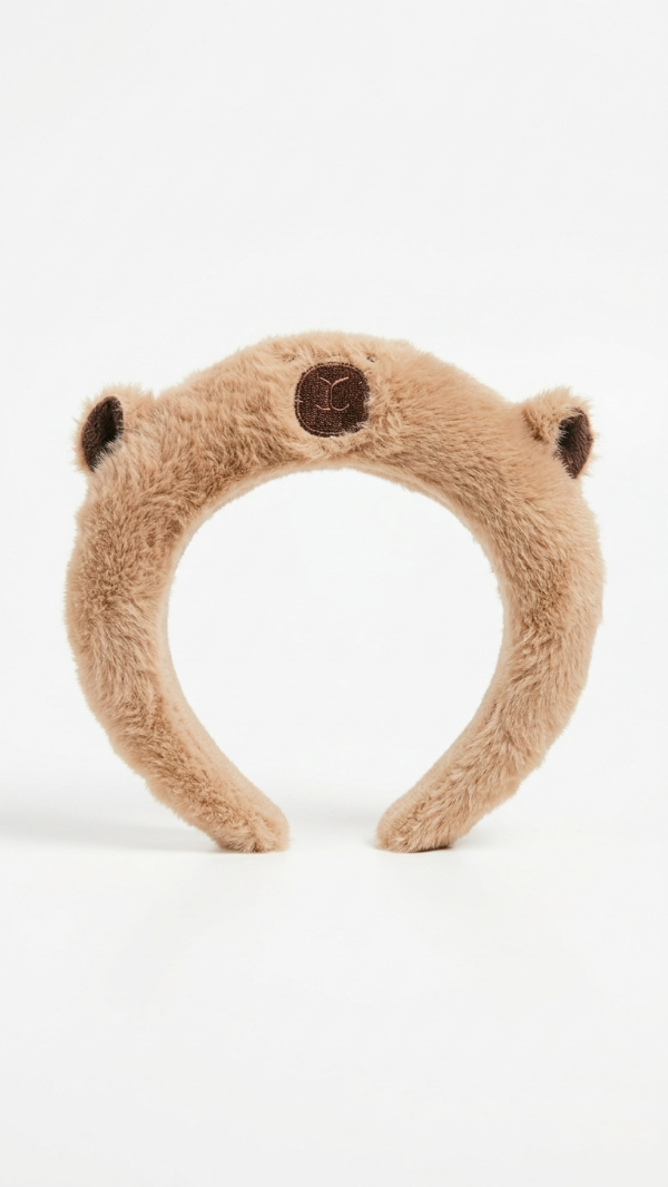Producto - Vincha de carpincho capibara en peluche - 0