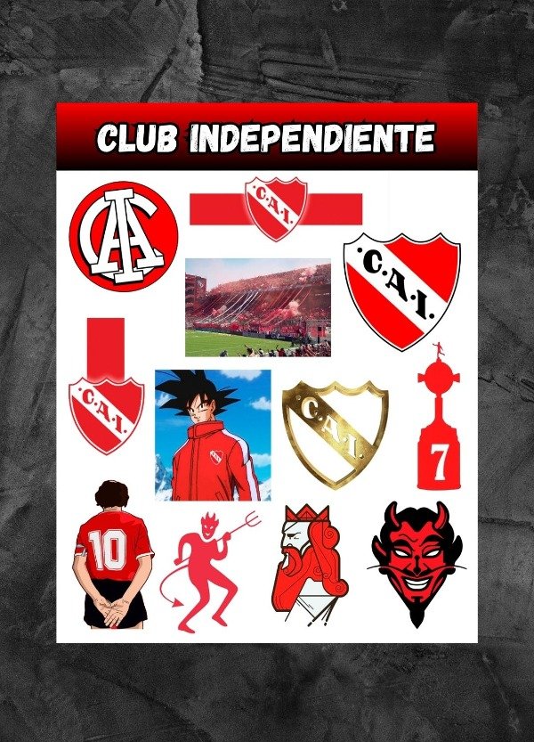 Producto - PLANCHA CLUB INDEPENDIENTE