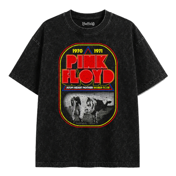 Producto - REMERA PINK FLOYD - RETRO - ATOM HEART MOTHER - OVERSIZE - 0