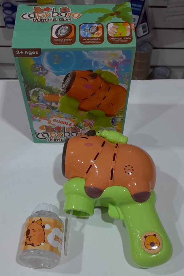Producto - BURBUJERO EN CAJA CAPIBARA