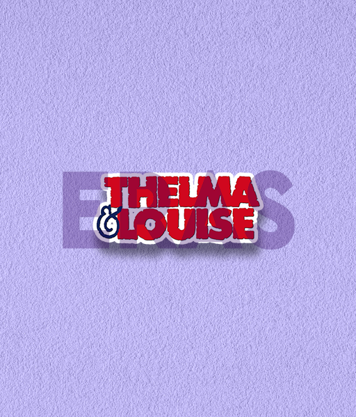 Producto - STICKERS UV - THELMA AND LOUISE - LOGO