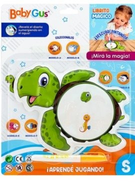 Producto - Juguete De Agua Libro Magico Para Pintar Baby Gus
