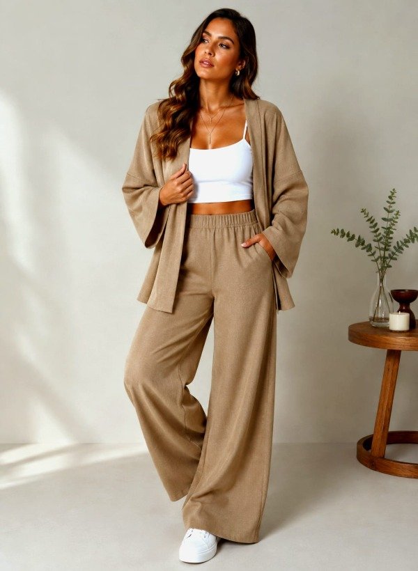 Producto - Conjunto de Lino con Saco - 4