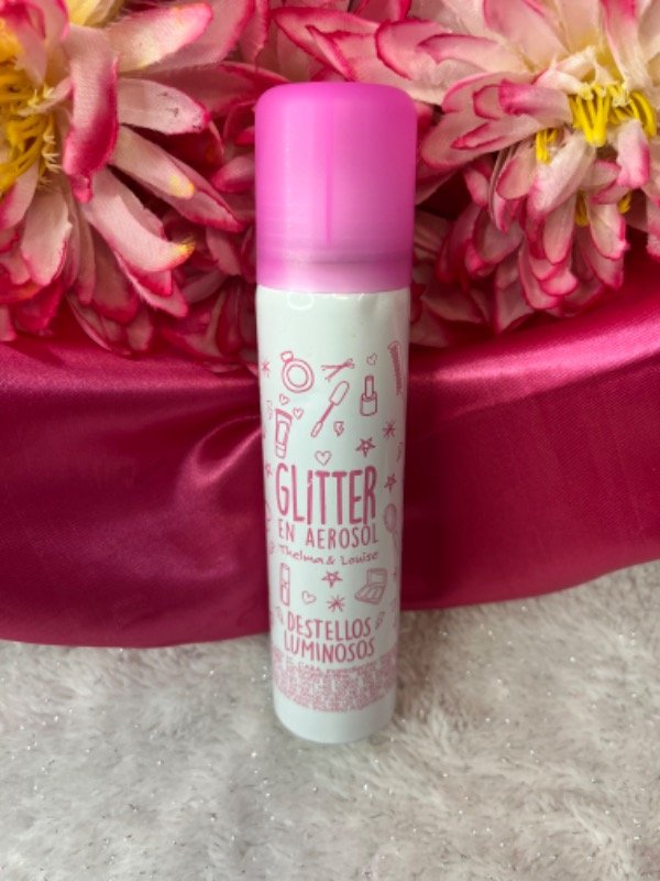 Producto - Glitter en aerosol-Destellos iluminosos