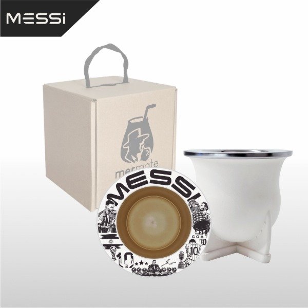 Producto - MATE CON GRABADO PERSONALIZADO EXCLUSIVO MESSI GOAT - 1