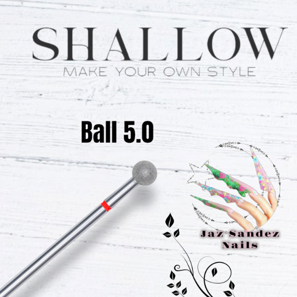 Producto - FRESA DIAMANTADA BALL ROJA 5.0 SHALLOW