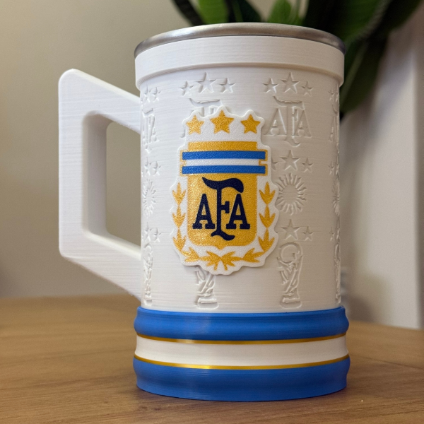 Producto - Chop Argentina AFA Mundial Blanco