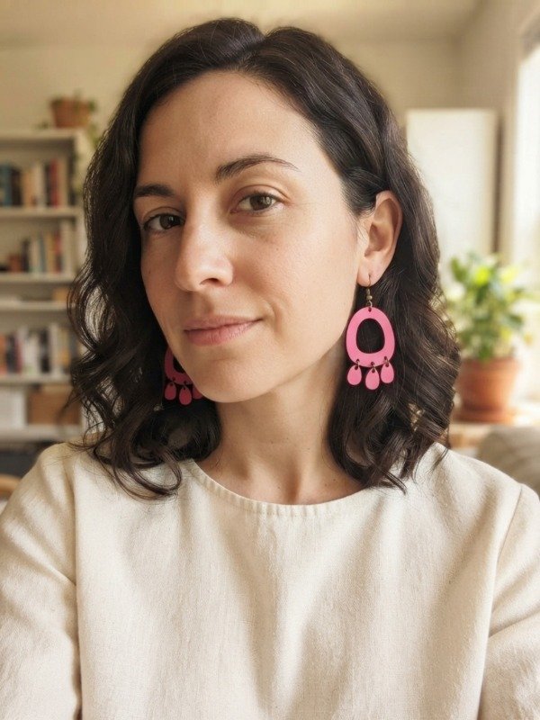 Producto - Aros Marta / Fucsia Power - 0