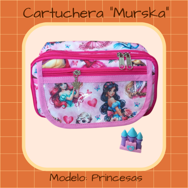 Producto - Cartuchera Murska "Princesas"