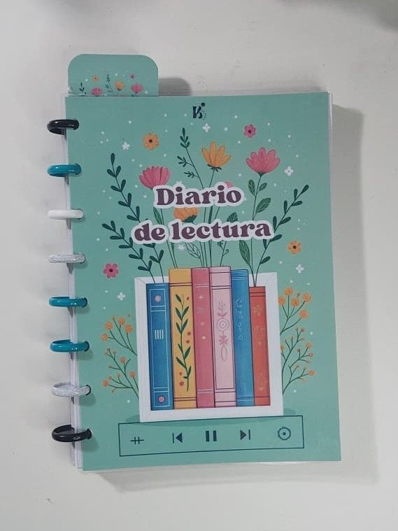 Producto - Diario de lectura - Reading Journal ( 80 hojas)