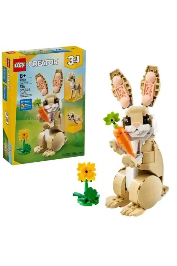 Producto - Lego Creator 3 En 1 Lindo Conejo 326 Piezas 31162 - 0