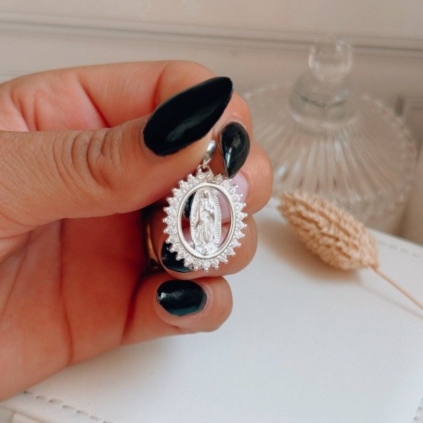 Producto - Dije Virgen Milagrosa N2 Plata 925