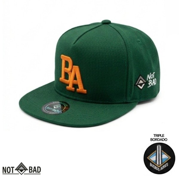 Producto - GORRA PLANA BUENOS AIRES COLOR VERDE