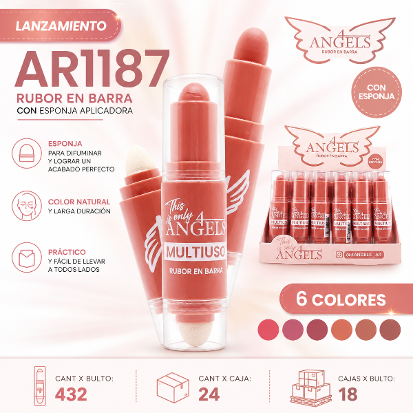 Producto - Rubor en barra + Esponja