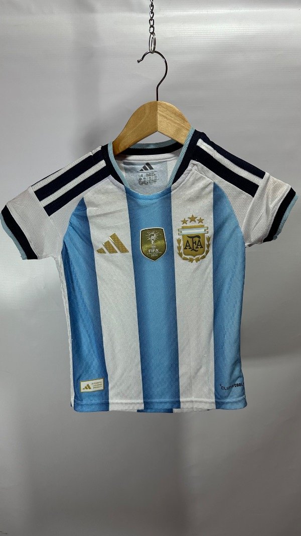Producto - Argentina 2026 Titular Oficial Mundial Sin Dorsal Niños
