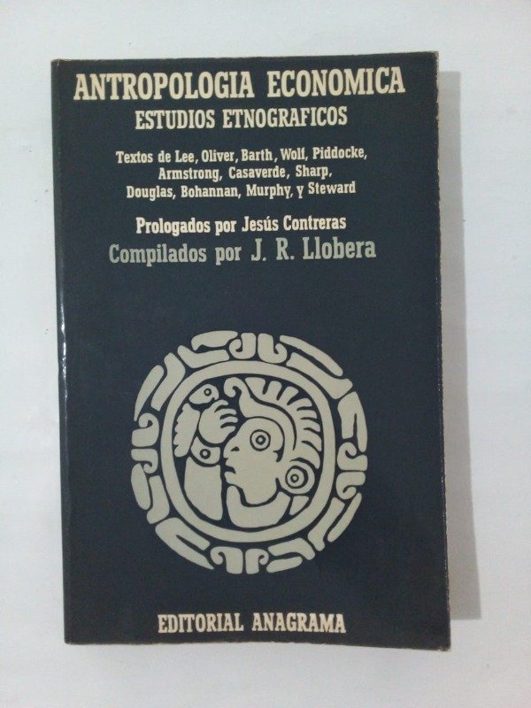 Producto - Antropología económica - Lee Oliver Bohannan Llobera - Anagrama 1981