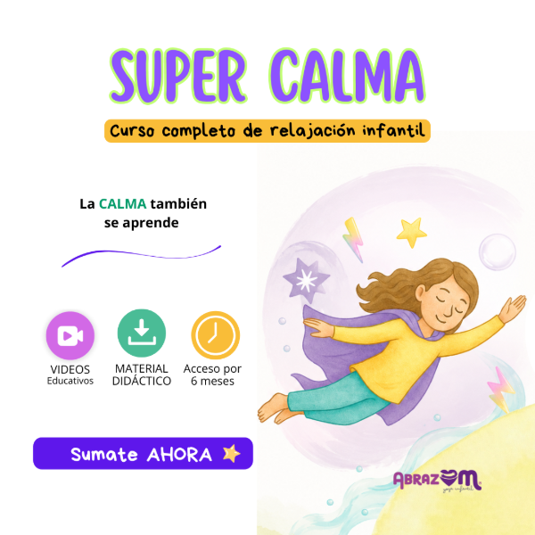 Producto - Super Calma, curso completo de Relajación Infantil