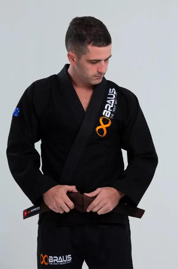 Producto - Kimono Pro Light Negro - Braus - 4