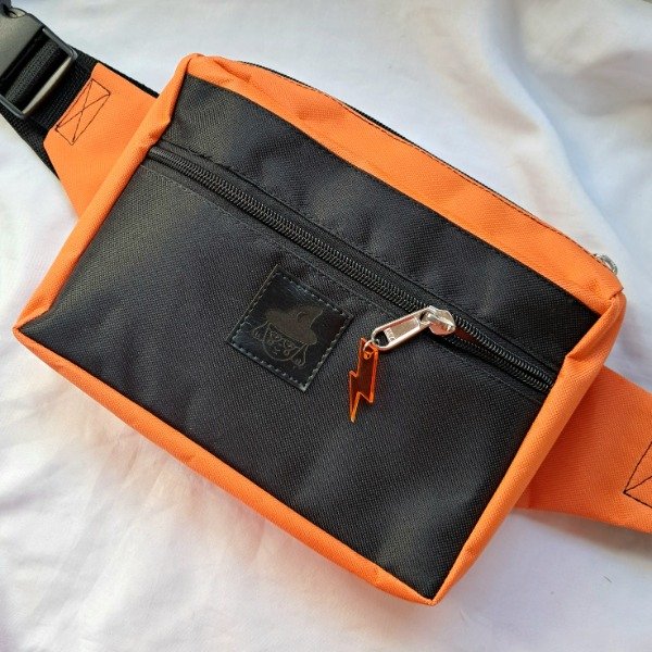Producto - Riñonera fusión naranja (tamaño grande)