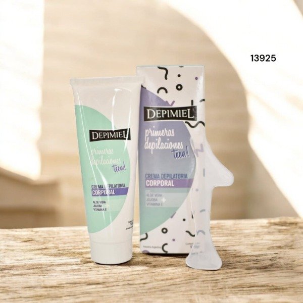Producto - Crema depilatoria corporal con Aloe Vera, Jojoba y Vitamina E
