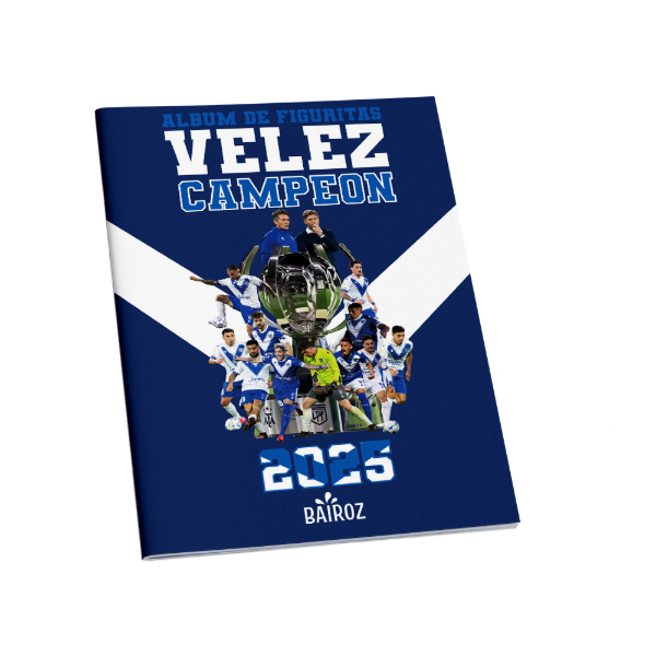 Producto - Album De Figuritas Velez Sarsfield Campeon 2025