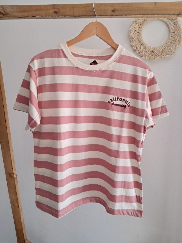 Producto - Remera Rayas Rosa